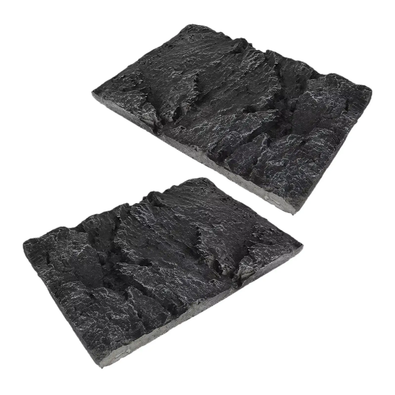 2x Reptile Tank Background Board, Tank Decorative Backdrop 1005009889941279
