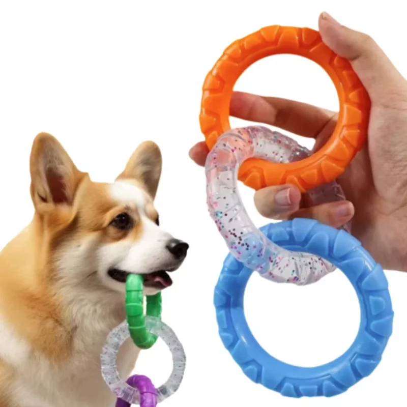 Dog Chew Toy TPR Teeth Cleaning Pet Toys for Small Medium Large Dogs Interactive Bite Resistant 3 1005009892254722