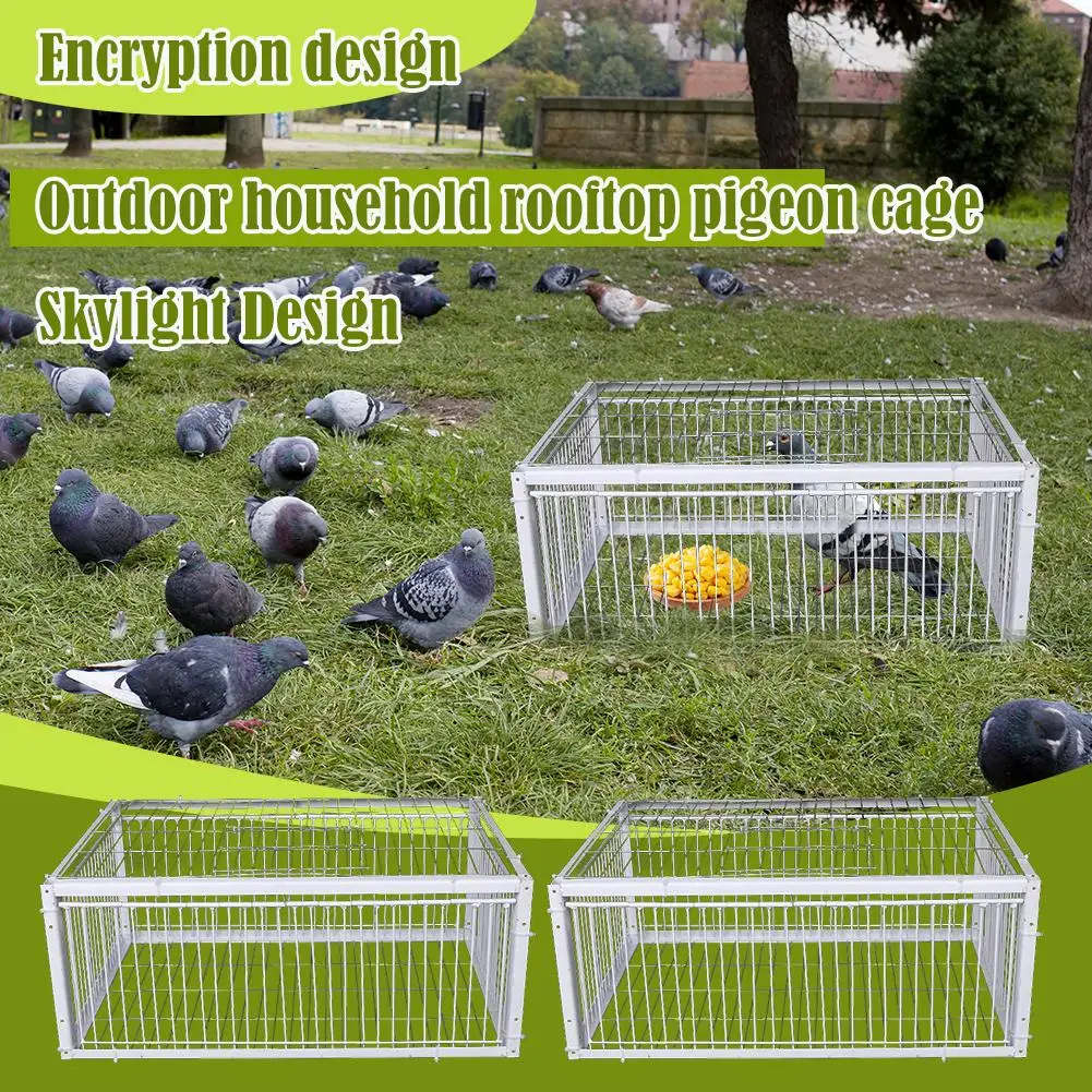 Auto Trap Bird Cage Rabbit Mouse Entry Only No Exit Thickened Encrypted Automatic Pigeon Collecting 1005009896358552