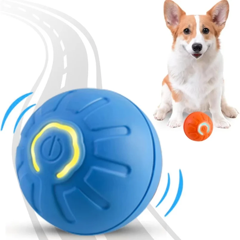 Pet Toys Gravity Electric Amusement Pet Ball Smart Bouncing Ball for Dogs and Cats 1005009901443785