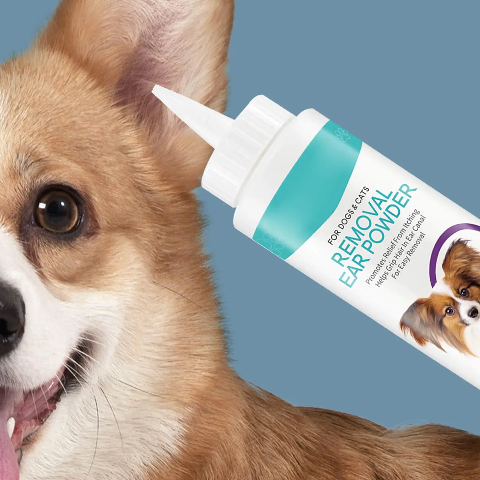 Pet Ear Powder Painless Hair Removal for Dogs and Pets Cleaning Tool Washing Odor Cleaner (30G) 1005009914286497