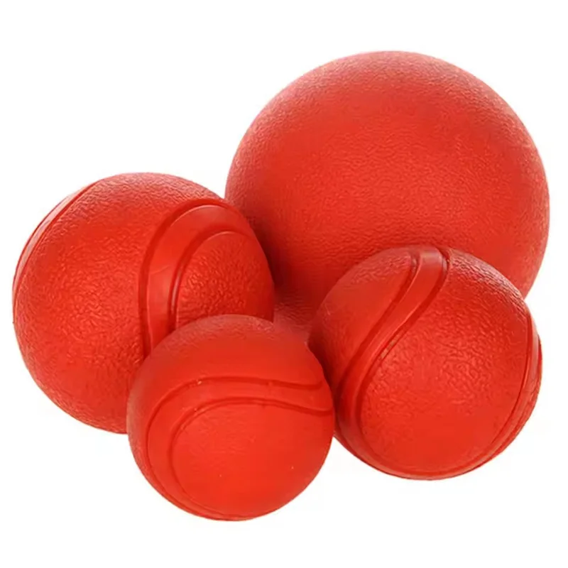 Dog Chew Toy Ball Elastic Rubber Solid Anti-Chew for Outdoor Throwing Recovery Training Durable 1005009920641818