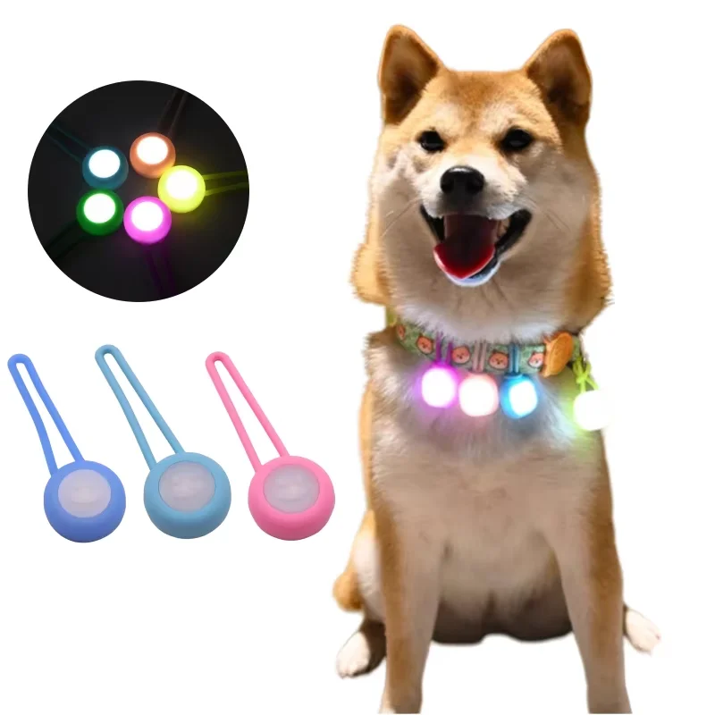 Pet Luminous Pendant, Dog LED Walking Dog Night Silicone Hanging Tag, Cat Anti-Lost Dog Tag (1pc) 1005009923351854