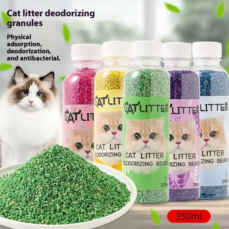 Cat Litter Deodorizing Beads Toilet Granules Litter Box Long Lasting Freshness Air Purification 1005009929938334