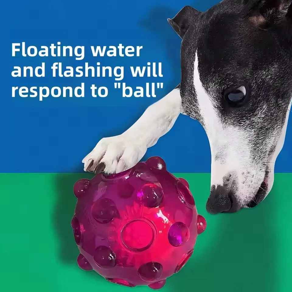 Sound Luminous Dog Toys Self-Hi Boredom Relief Artifacts Automatic Walking Balls Interactive Flash 1005009934647313
