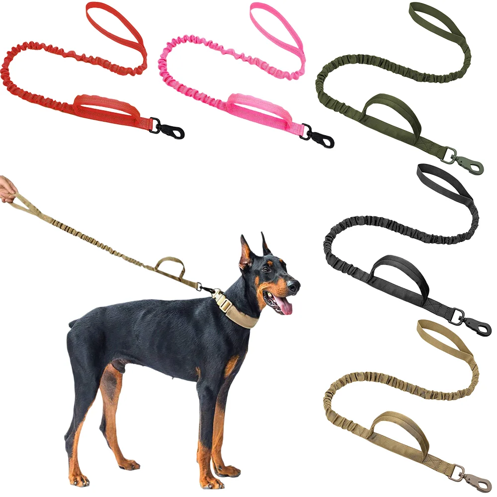 Reflective Running Leash for Dogs, Dual Shock Absorption System 1005009947533995