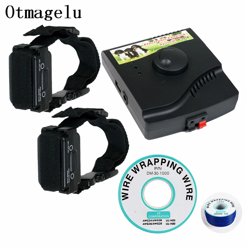 Waterproof Rechargeable Electronic Dog Fence Training Collars Shock Collar Pet Containment System 1005009947621932