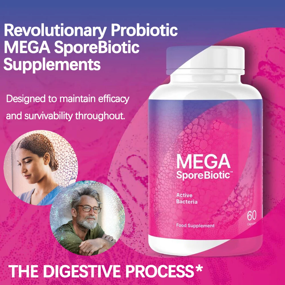 MEGA Sporebiotic Probiotics for Women & Men, Spore Based Probiotics for Digestive Health 1005009963255264