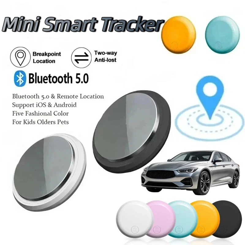 Mini GPS Tracker Device Smart Anti-Lost Reminder for Car Pets Kids Bag Bluetooth Air Tag Finder 1005009963625774