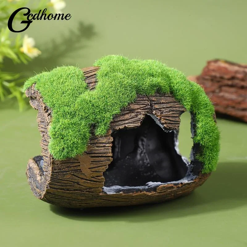 Aquarium Decoration Fish Shelter Fish Tank Resin Ornaments Fish and Hiding Cave Aquarium Landscaping 1005009964794622