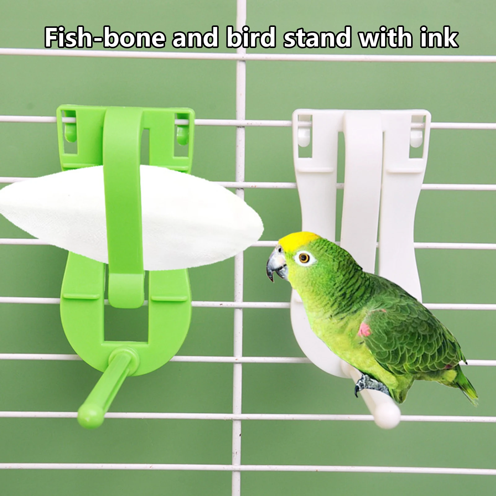 Bird Vegetable Clip Plastic Bird Perch With Food Clip Plastic Durable Bird Feeding Hanger Clip 1005009985931349
