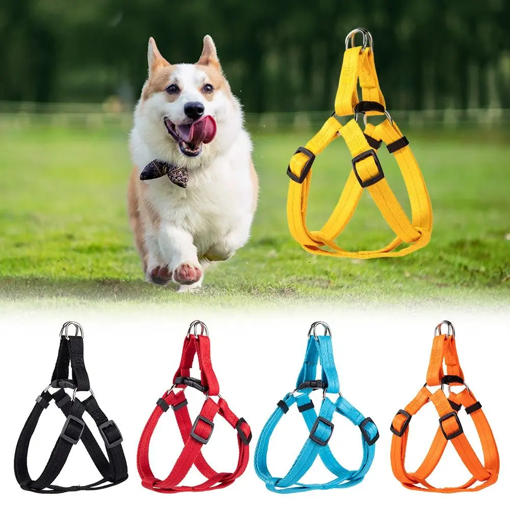 NEW Adjustable Dog Vest Harnesses Universal Breathable Cat Harness Puppy Training Pet Leash Supplies 1005010011217354