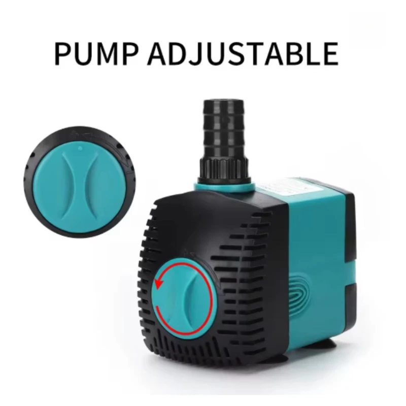 Fish Tank Fountain Energy-Saving Aquarium Pump Ultra-Quiet Filter Fish Pond EU Plug 1005010017089342