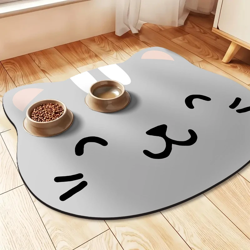 Simple Special-Shaped Pet Feeding Mat Diatom Mud Non-Slip Cat and Dog Universal Drinking Water 1005010024843504