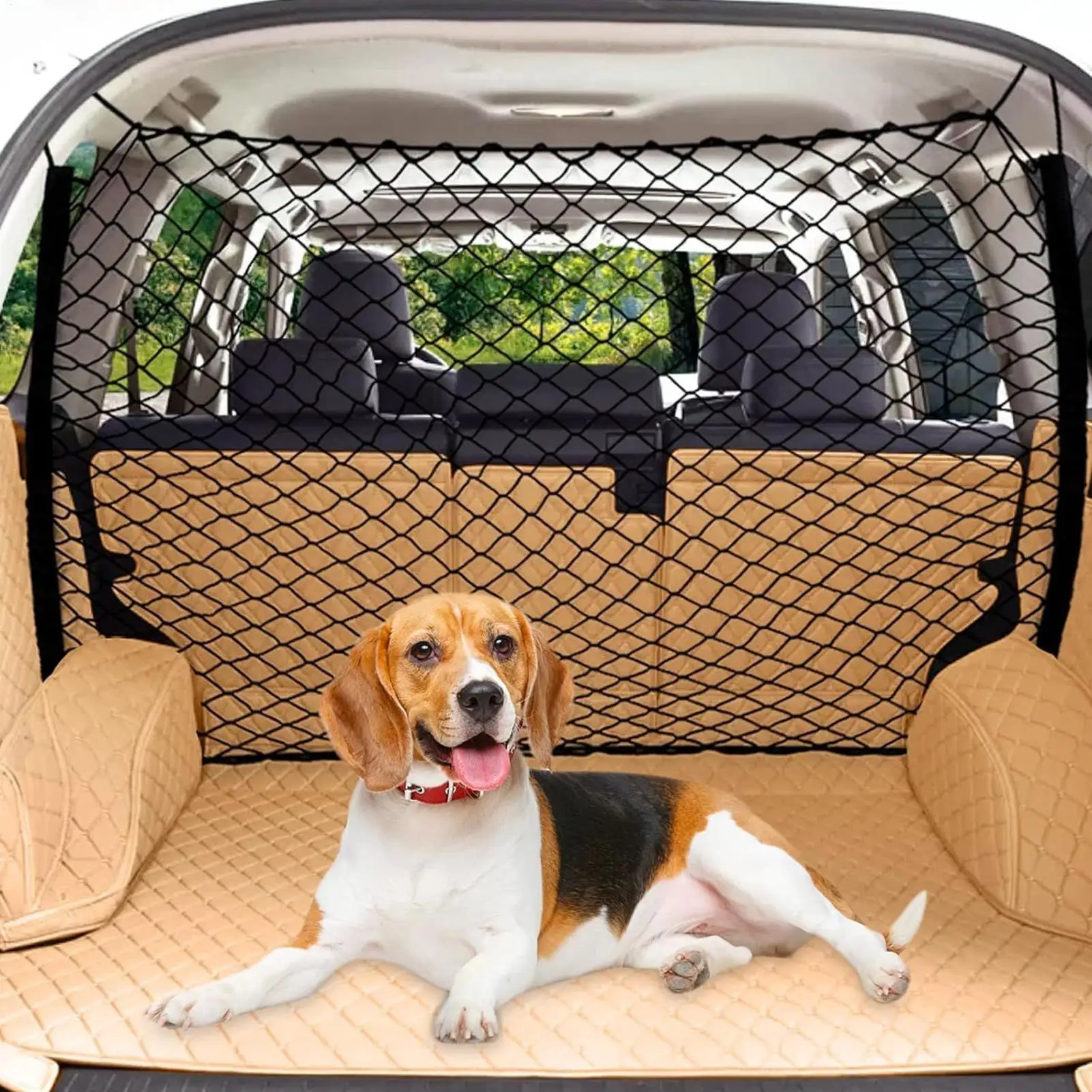Dog Net for SUV Safety Divider Vehicle Accessories Escape-Proof Car Barriers Gate Truck RV Sedan 1005010026363889