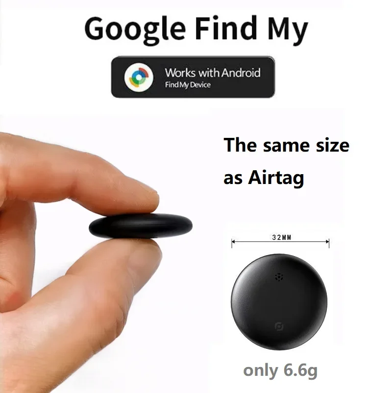 Gps Tracker for Android & Ios Google Find My Device Global Positioning Locator Airtag Replacement 1005010030940779