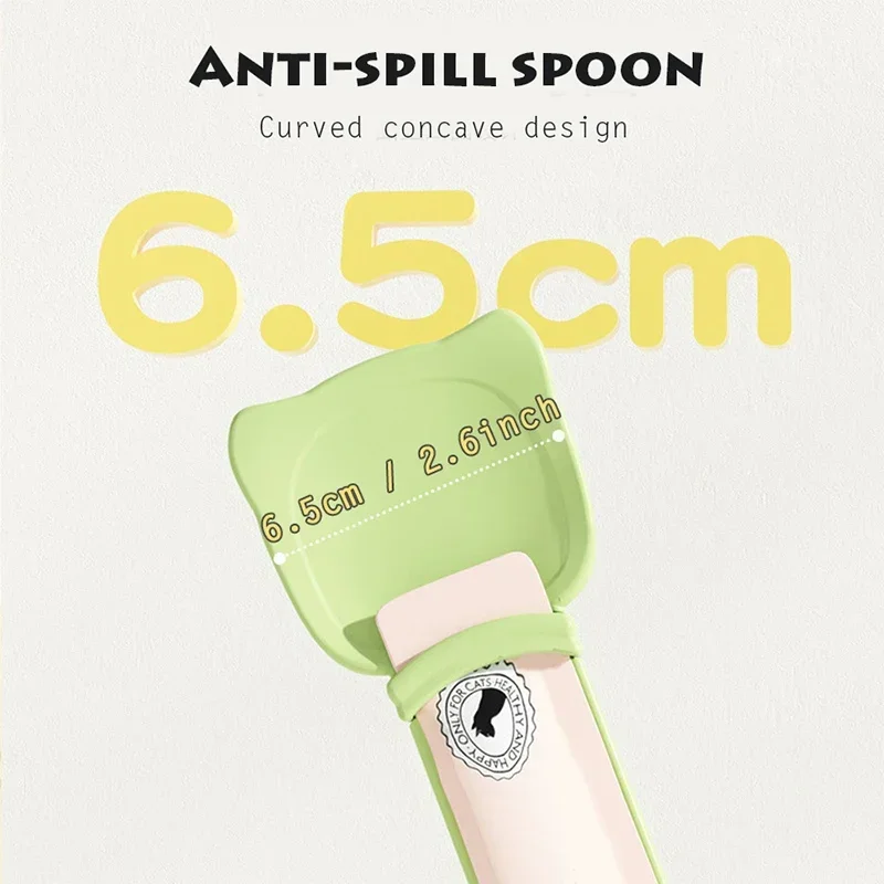 Cat Squeeze Feeder Spoon for Liquid Food Puree Strip Snack Dispenser Pet Feeding Tool Easy Use 1005010033622597