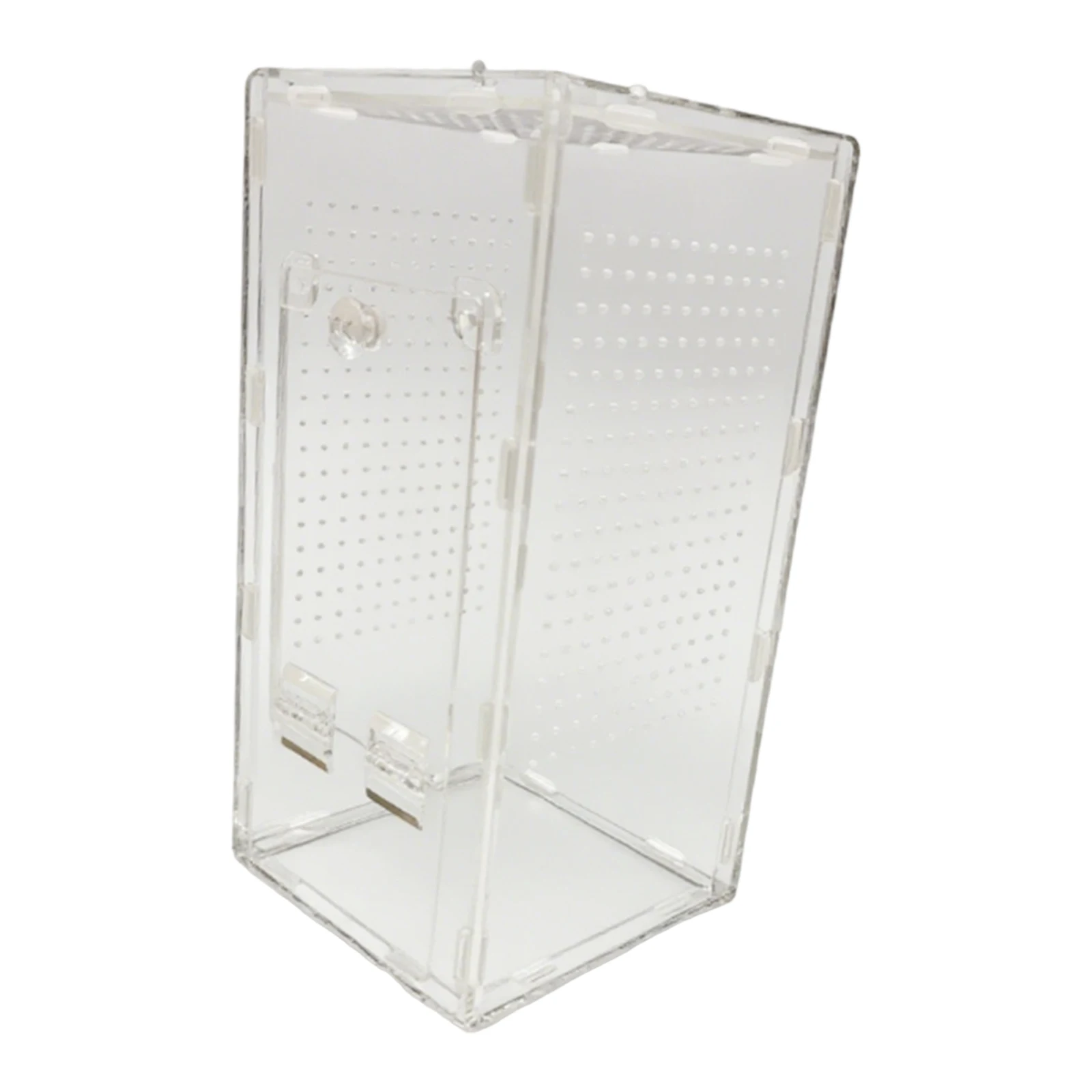 Transparent Acrylic Jumping Spider Enclosure Mantises Terrarium Geckos Insect Breeding Box 1005010041586117