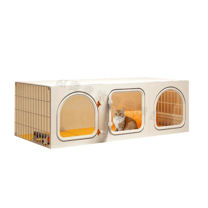 Cute Cat House Cat Cage with Box Indoor DIY Cat Playpen for Pet 1005010071018822