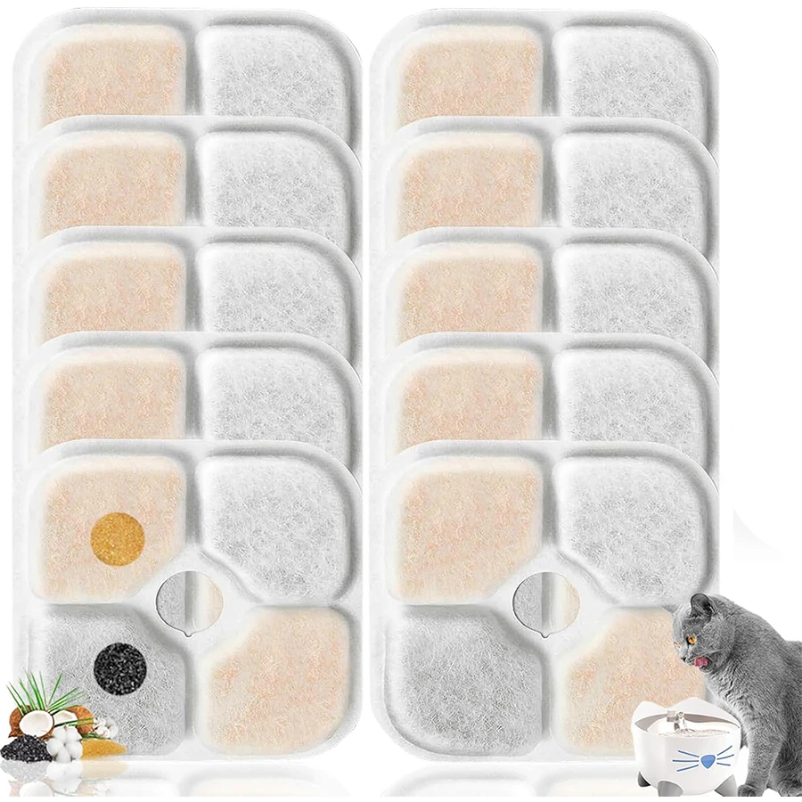 Pet Fountain Filter for Cat Drinking Water Fountain (12Pcs) 1005010071988280