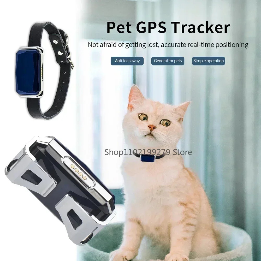 Multifunctional Pet Smart G12 GPS Tracker Mini Anti-Lost Collar Waterproof Locator Tracer Device 1005010072477235