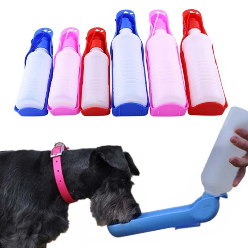 Dog Water Bottle Out Walking Dog Portable Dog Drinking Cup Cat Pet Water Feeding Supplies 1005010085528061