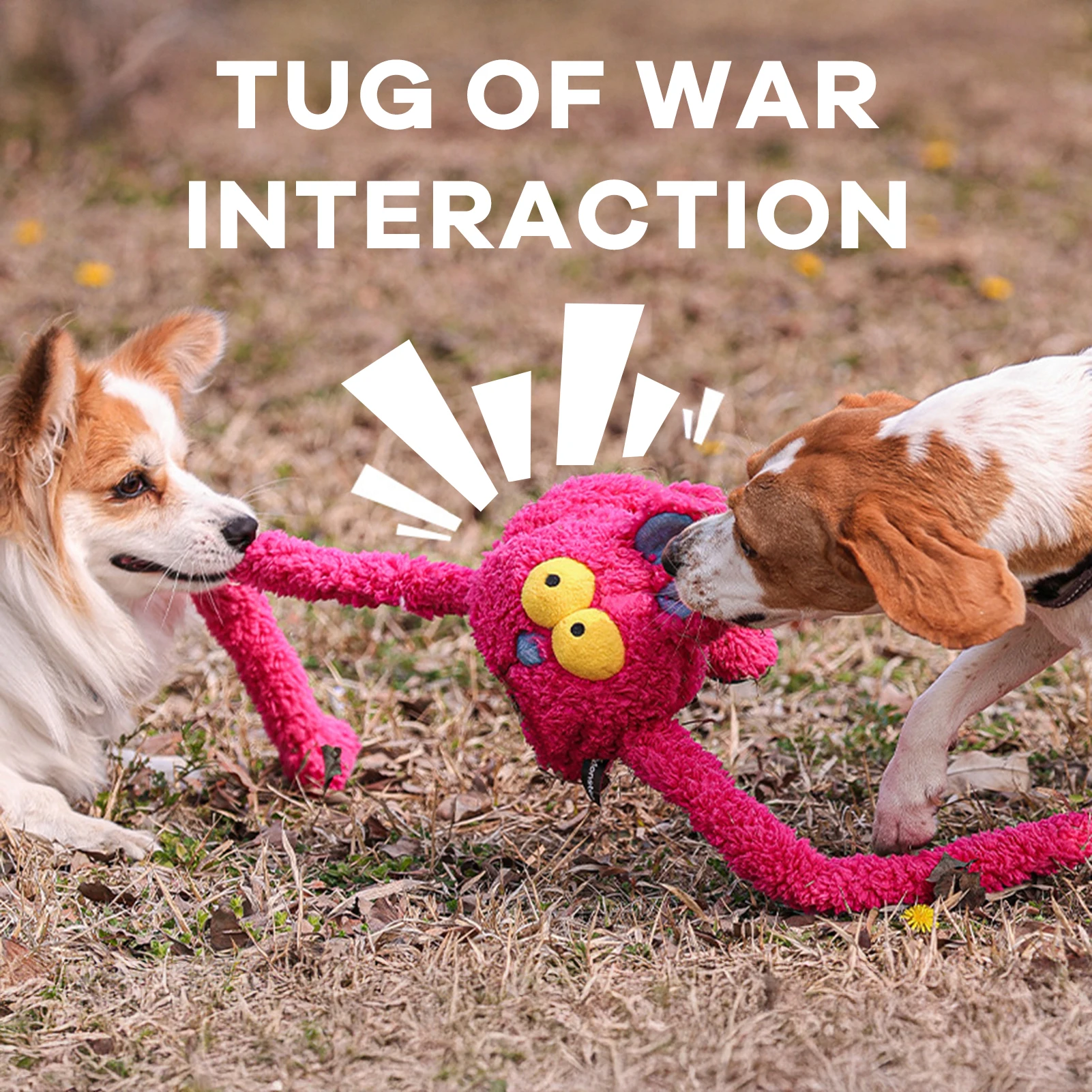 Pet Dog Chew Toys Squeaky Plush Sounding Toy Dogs Funny Interactive Pull for Training 1005010103066080