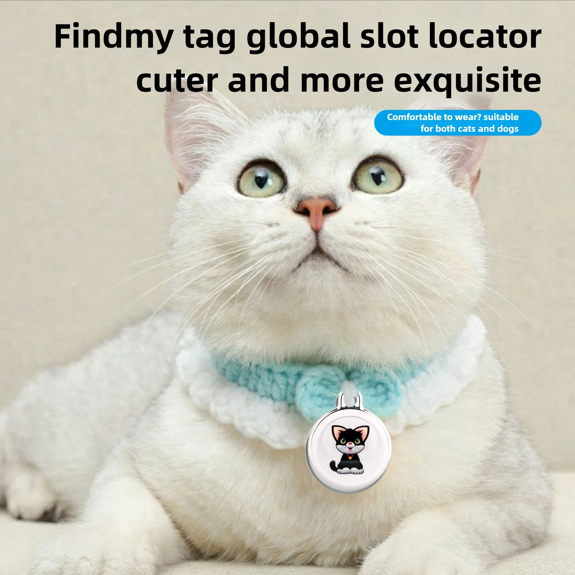 Pet Anti-Lost GPS Tracker Bluetooth-Compatible Smart Wearable Waterproof Locator Real-Time Tracking 1005010106539662