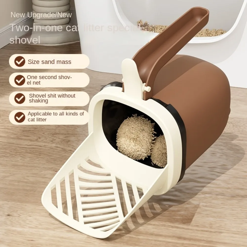 Cat Filter Clean Cat Litter Shovel Scoop Large Capacity Thickening Box Self Cleaning 1005010128466664