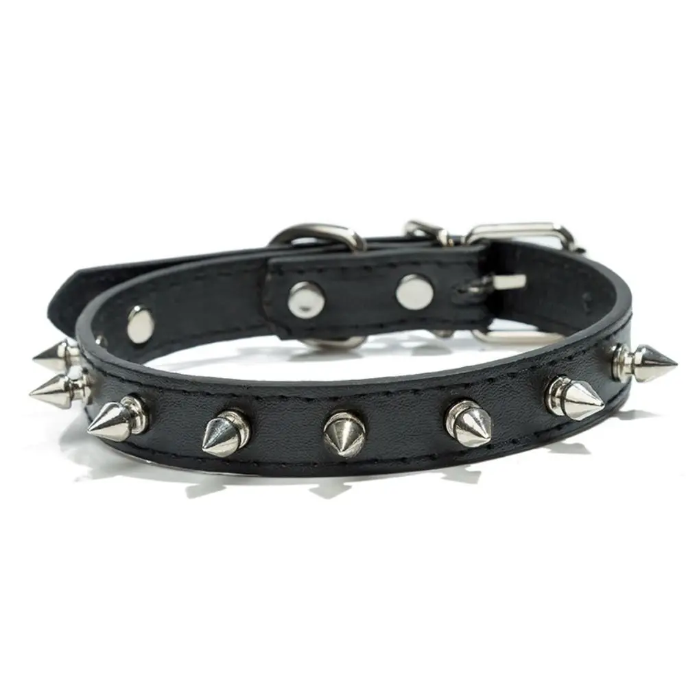 Pet Products Leather Cat Dog Collar Cool Colorful Spiked Studded Collars Exquisite Adjustable 1005010128929092