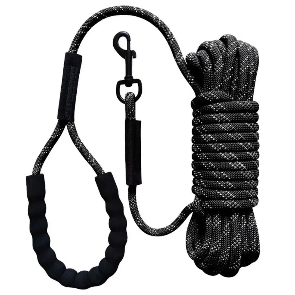 Pet Equipment Strong Dog Leash 2/3/5/10/15/20m Reflective Pet Lead Leash with Handle 8mm Cat 1005010135420282