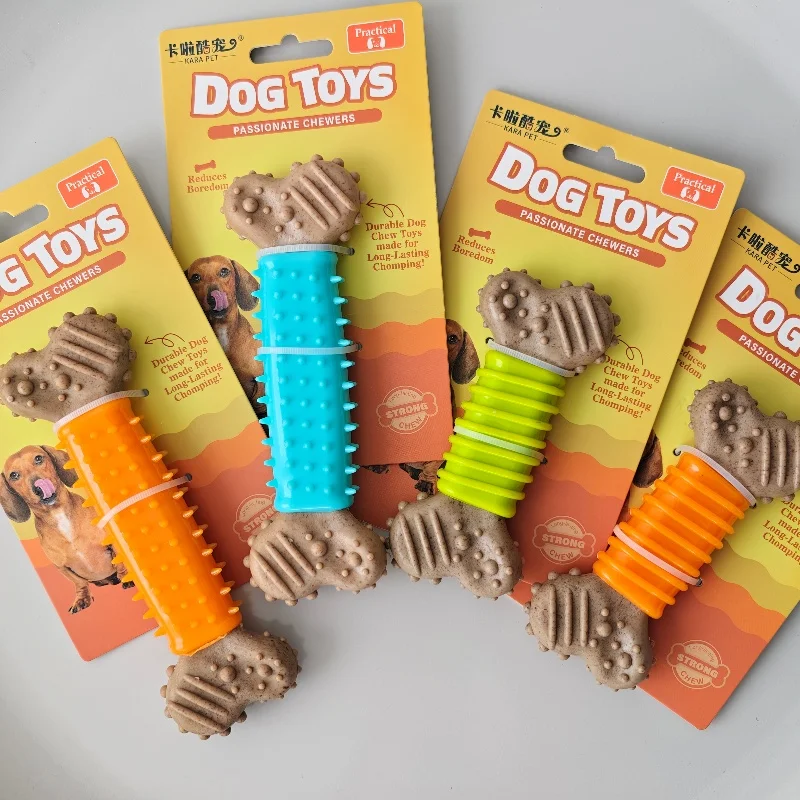 Dog Chew Toy Durable Bite-Resistant Toy Bone-Shaped Universal Pet Interactive Product Suitable 1005010137556738
