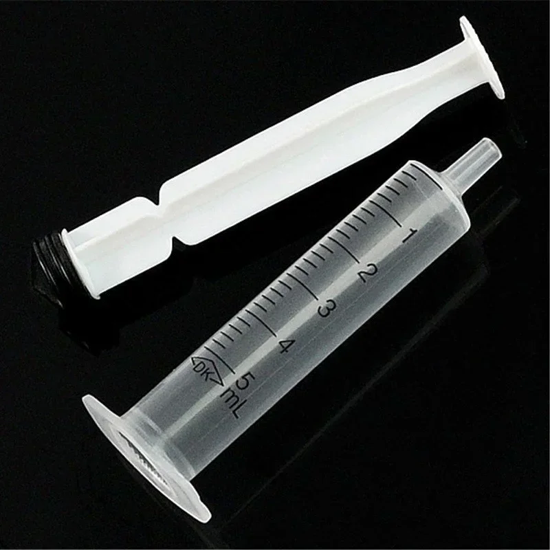 Disposable Plastic 5ml Injector Syringe No Needle for Lab Nutrient Measuring Small Pet Food (10pcs) 1005010139959477