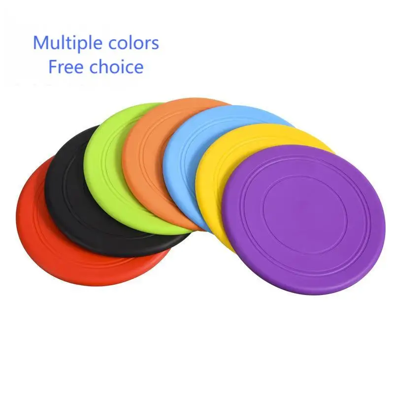 Funny Silicone Flying Saucer Dog Cat Toy Dog Game Flying Discs Resistant Chew Puppy Training (1pcs) 1005010146686514