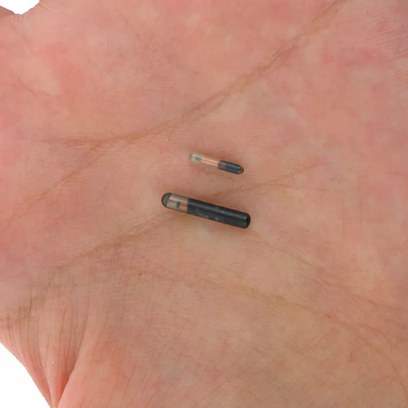 Microchip Animal RFID Tag for Fish Dog Cat Identification Waterproof Electronic Chip For (134.2KHZ) 1005010152187084