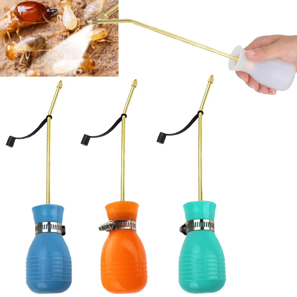 Garden Bulb Duster Powder Sprayer for Termite Killer Diatomaceous Earth Pest Control Repellent 1005010167415285