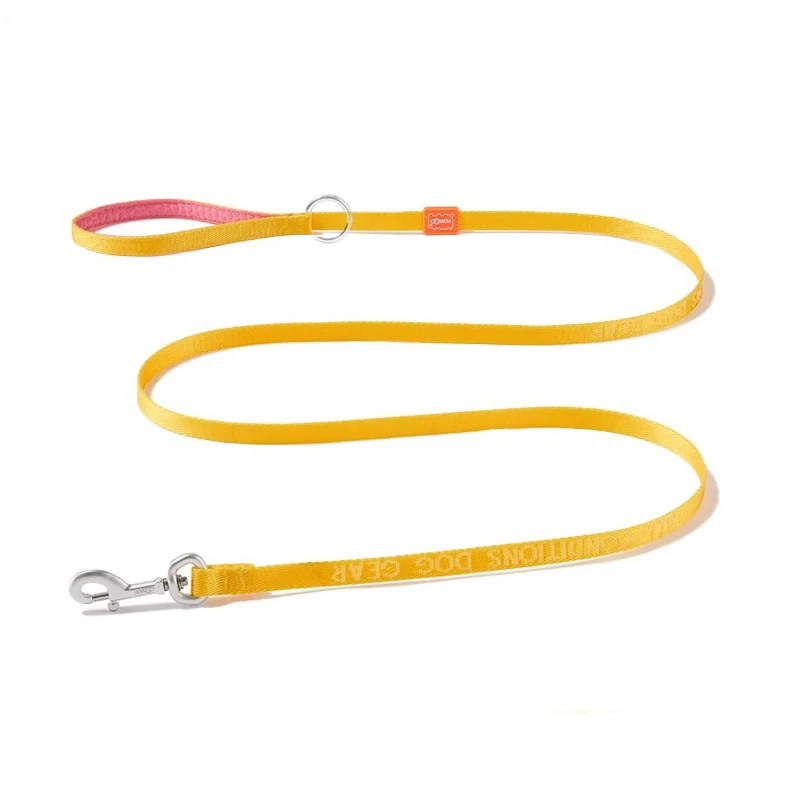 Lightweight Dog Leash Training Lead Pet Traction Soft Nylon Padded Handle Walking Running Jogging 1005010167970427