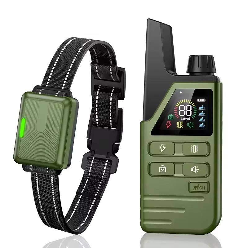 4300ft Electric Dog Training Collar IPX7 Waterproof Dog Bark Stop Collar with Remote Control 1005010172018796