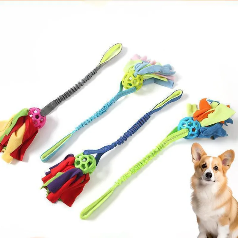 Dog Chew Toy Polyester Hollow Rope Ball Bite Resistant Interactive Puzzle for Puppies and Dogs Home 1005010178673819