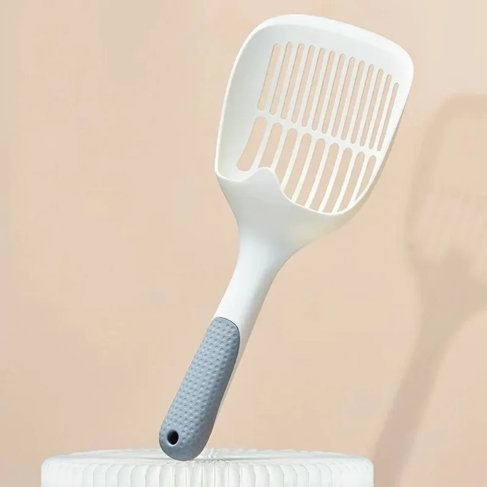 Efficient Cat Litter Scoop with Stand Self-Cleaning Fine Mesh Shovel for Tofu Sand Plastic Pet 1005010182518677