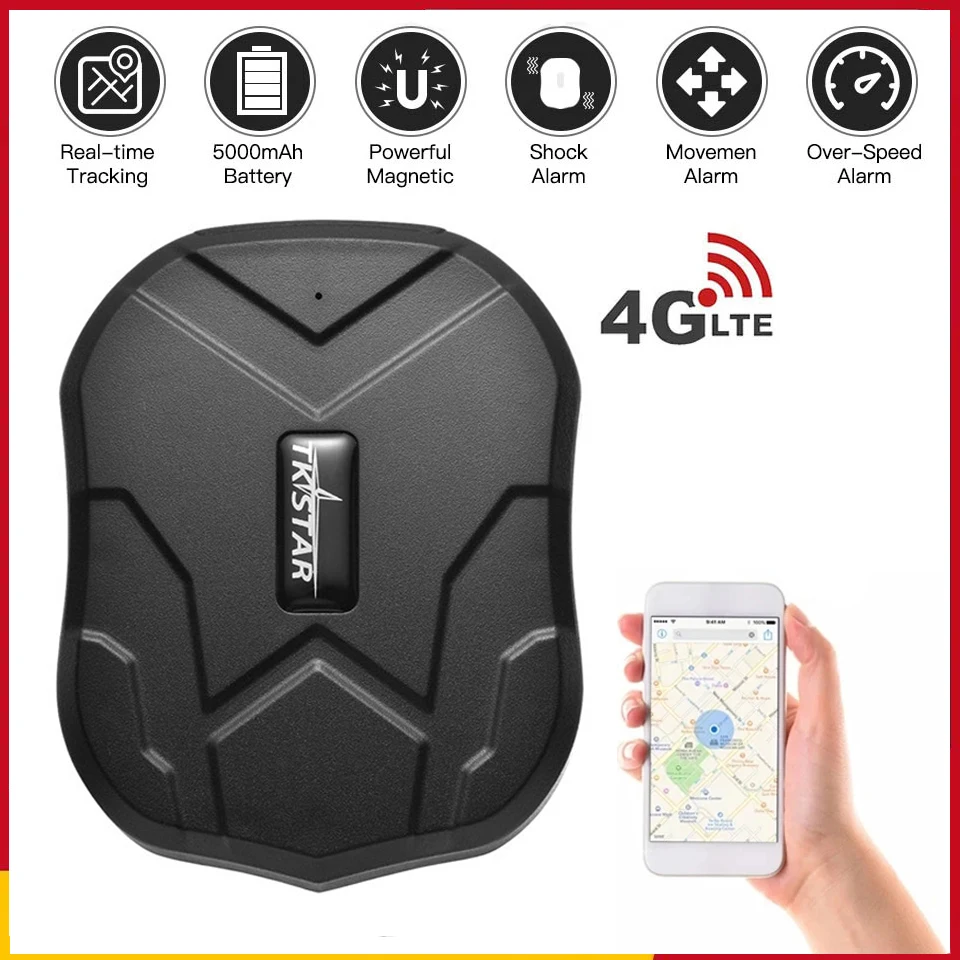 GPS Tracker Car TKSTAR TK905 2G Magnet 5000mAh Waterproof Vehicle Trackerlong Standby Battery (4G) 1005010193378125