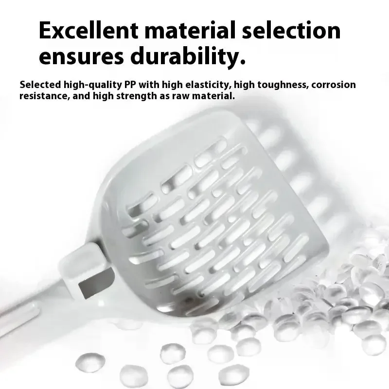 Mesh Litter Scoop for Sifting Cat Litter Box Shovel Efficient Waste Cleaning Hanging Hook (1PC) 1005010194153271