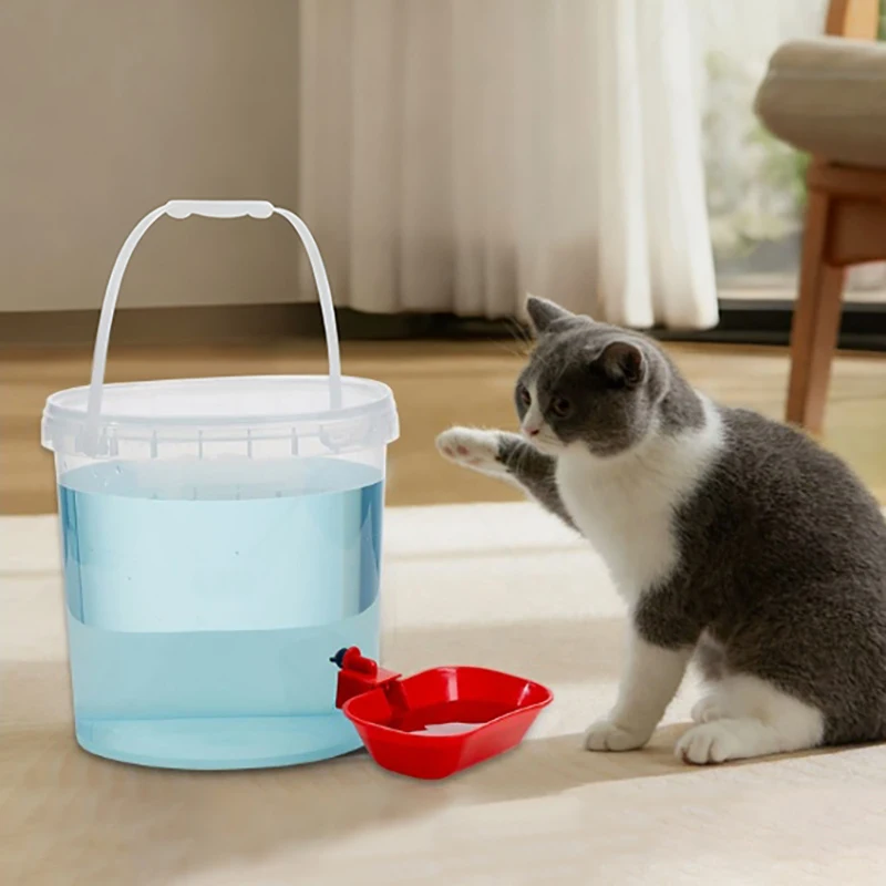3/5/8/10L Automatic Pet Water Dispenser Large Capacity Cat Dog Drinking Fountain Non-Spill 1005010231335675