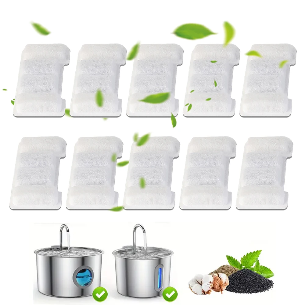 Cat Water Dispenser Filter Element Replacement Filters for Dog Fountain Activated Carbon Replaced 1005010240761726