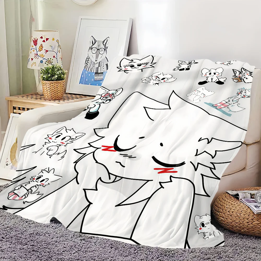 Boykisser Cute Cat Kawaii Blanket for Soft Throw Picnic Bed Sofa Home Bedroom Cozy Warm 1005010245169719