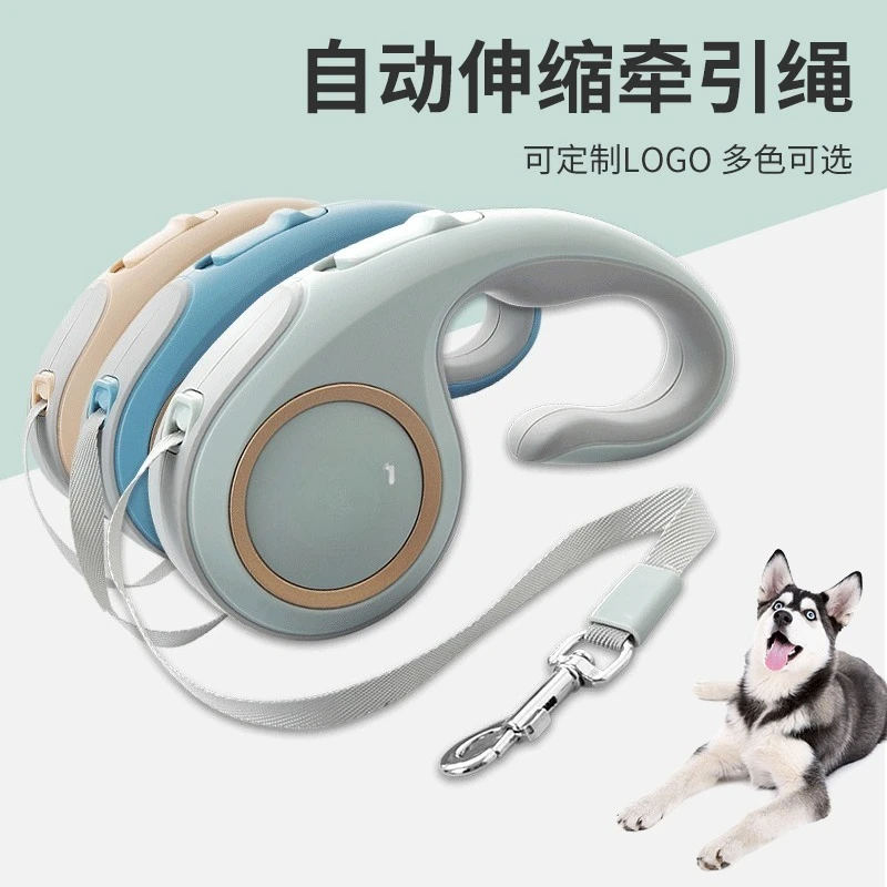 Dog Teddy Automatic Retractable Leash Cat Dog Leash 3m Outdoor Dog Walking Leash 1005010246989375