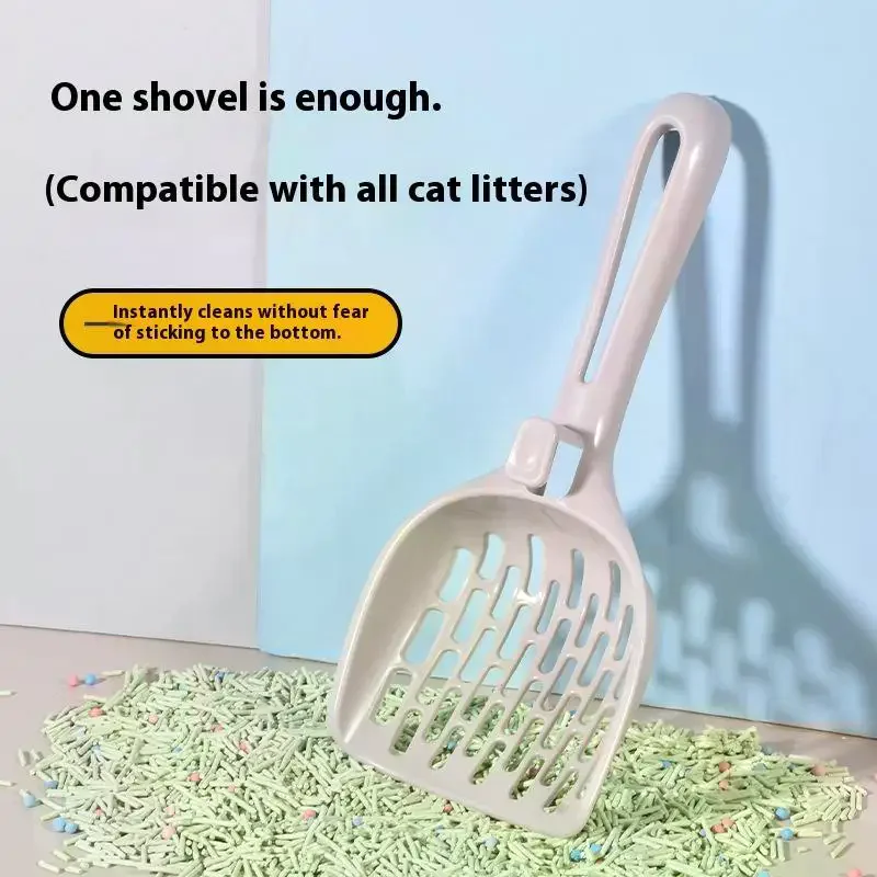 Mesh Litter Scoop for Sifting Cat Litter Box Shovel Efficient Waste Cleaning Hanging Hook (1PC) 1005010249852420