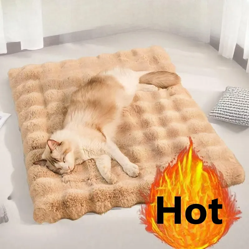 Ultra-Soft Pet Mat Winter Warm Dog Blanket Cat Bed Sofa Mat Super Comfortable Pet Blanket Pad Mat 1005010283677076