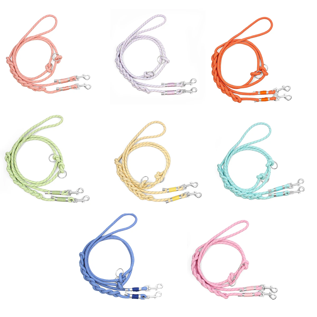 Reflective Dog Leashes for Walking Dogs Jogging Running Sports Hand Free Adjustable Waist Belt 1005010288578856