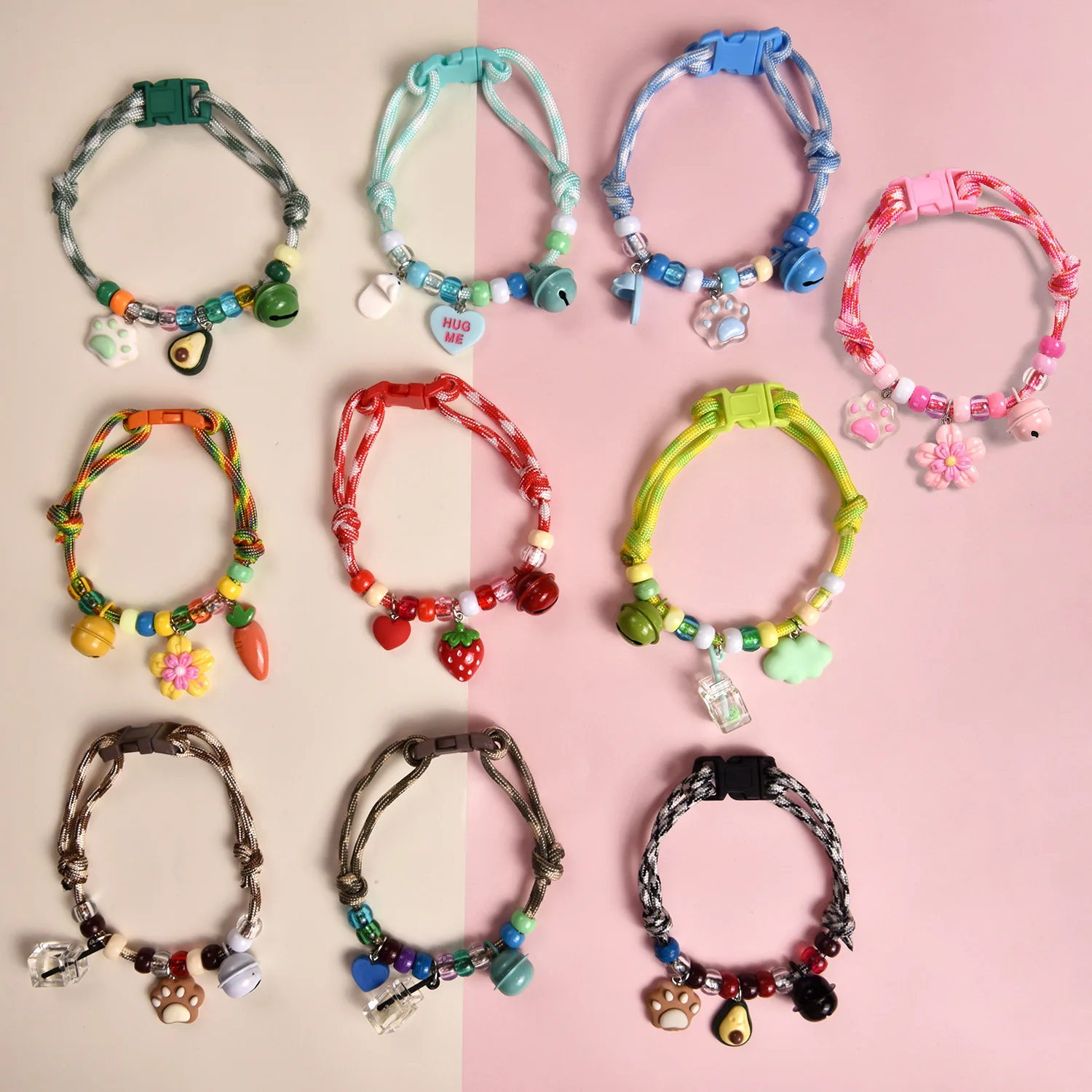 Pet Beaded Necklace Accessories, Skin-Friendly Rope Neck Collar 1005010292204404